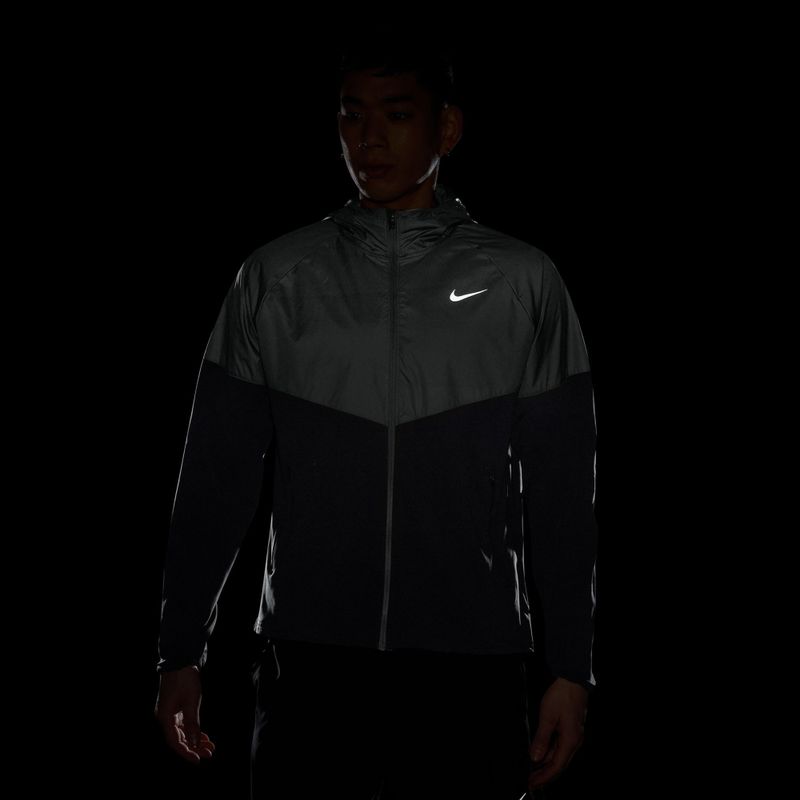Vyriška bėgimo striukė Nike Miler Repel Winterized Pure Platinum 7