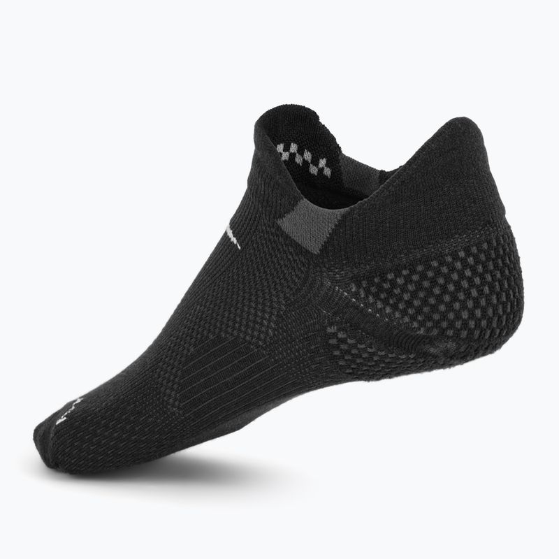Kojinės Nike Running No-Show Wool black/dark smoke grey/light smoke grey 2