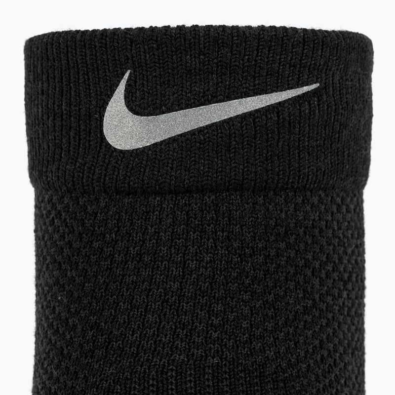 Kojinės Nike Running Wool Micro Crew black/dark smoke grey 3