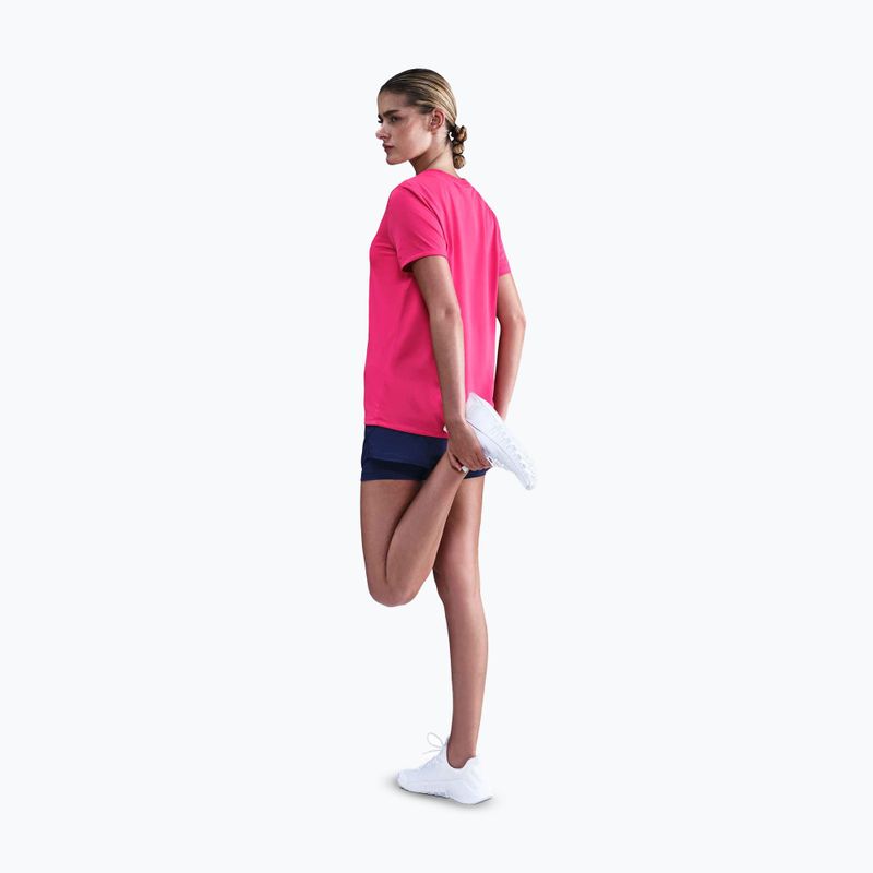 Moteriški treniruočių marškinėliai Nike Dri-Fit rush pink/white 2