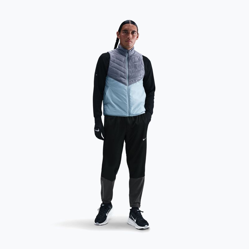 Vyriškos bėgimo kelnės Nike Challenger Therma-Fit Winterized black/anthracite/black 2