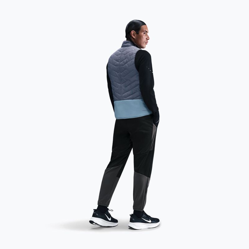 Vyriškos bėgimo kelnės Nike Challenger Therma-Fit Winterized black/anthracite/black 3