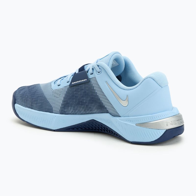 Moteriški treniruočių batai Nike Metcon 10 psychic blue/blue void/metallic silver 3