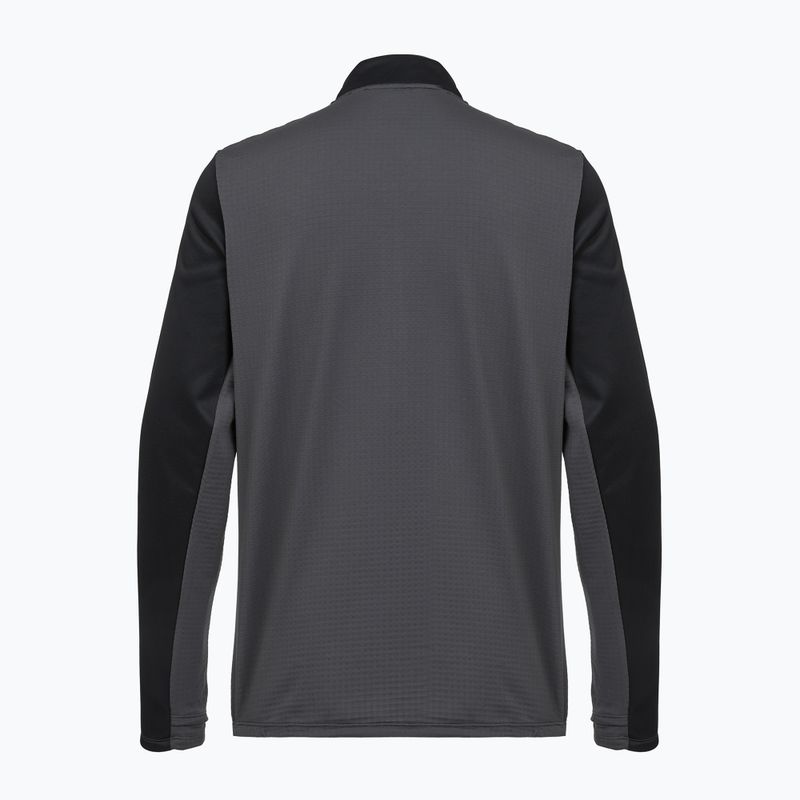 Vyriškas bėgimo džemperis Nike Pacer Winterized 1/2 Zip anthracite/black 3