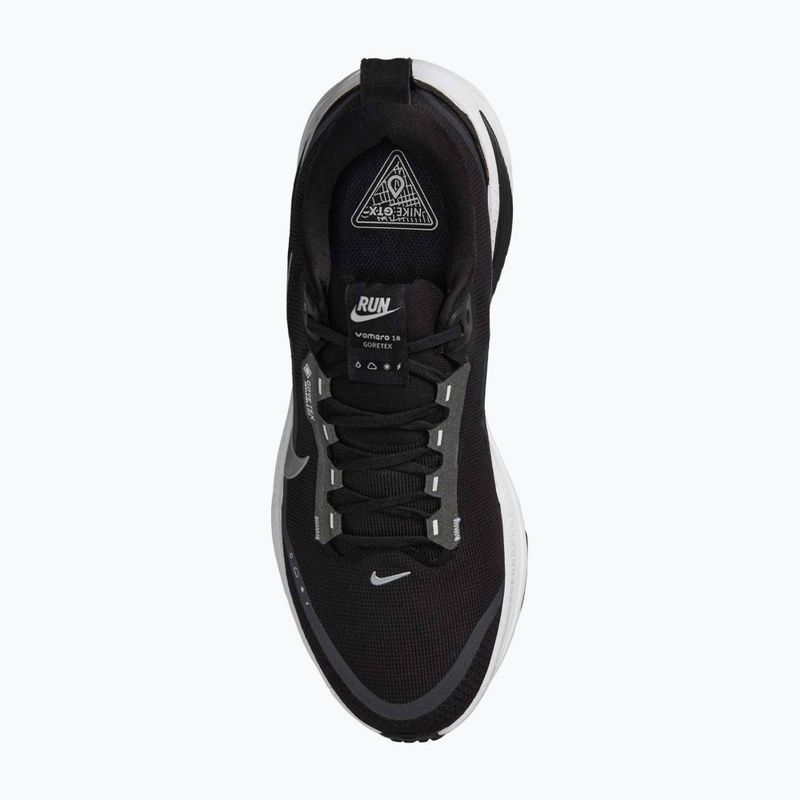 Vyriški bėgimo bateliai Nike Vomero 18 GORE-TEX black/anthracite/white/metallic silver 6