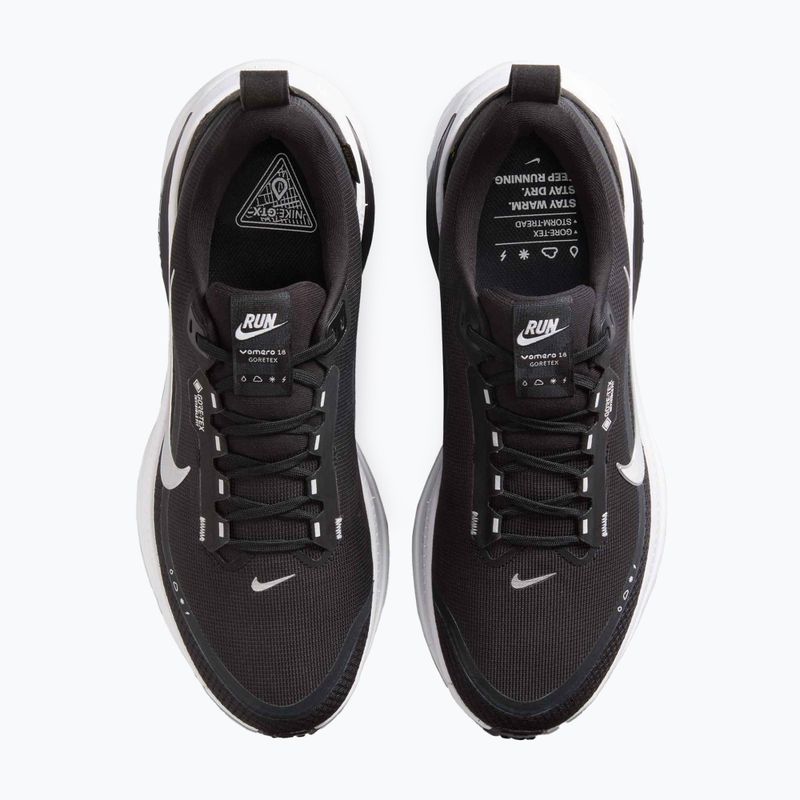 Vyriški bėgimo bateliai Nike Vomero 18 GORE-TEX black/anthracite/white/metallic silver 7