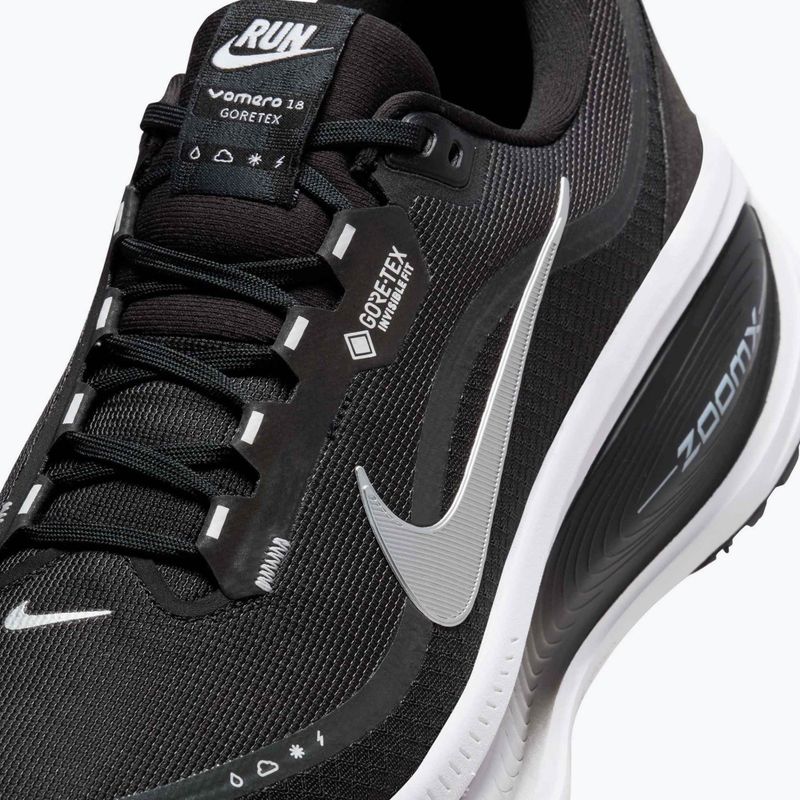 Vyriški bėgimo bateliai Nike Vomero 18 GORE-TEX black/anthracite/white/metallic silver 9