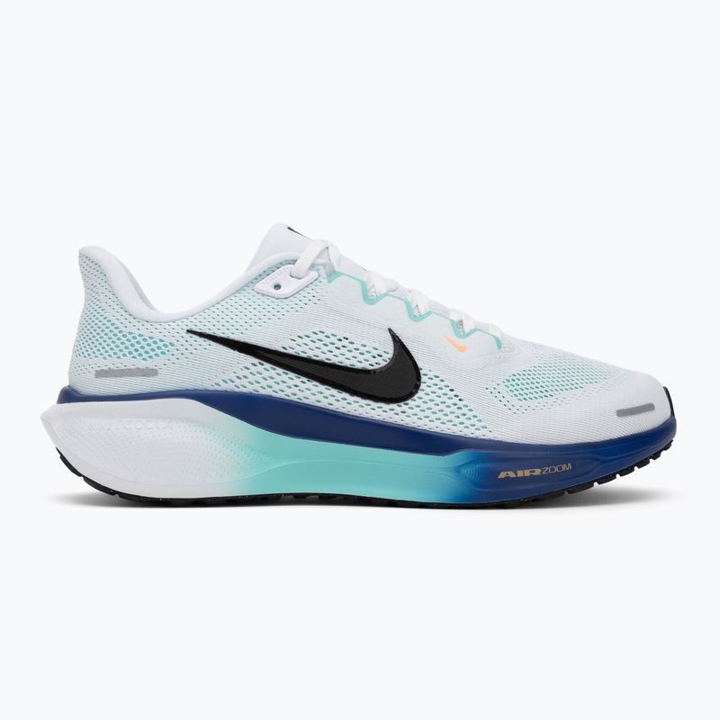 Vyriški bėgimo batai Nike Pegasus 41 white/hyper turquoise/concord/black 2