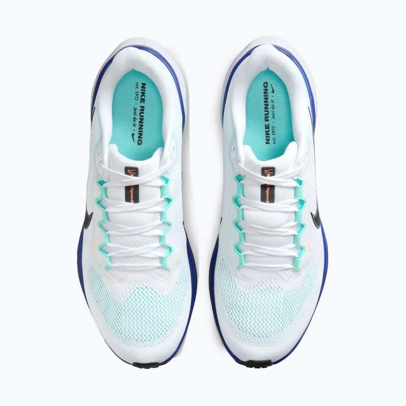 Vyriški bėgimo batai Nike Pegasus 41 white/hyper turquoise/concord/black 7