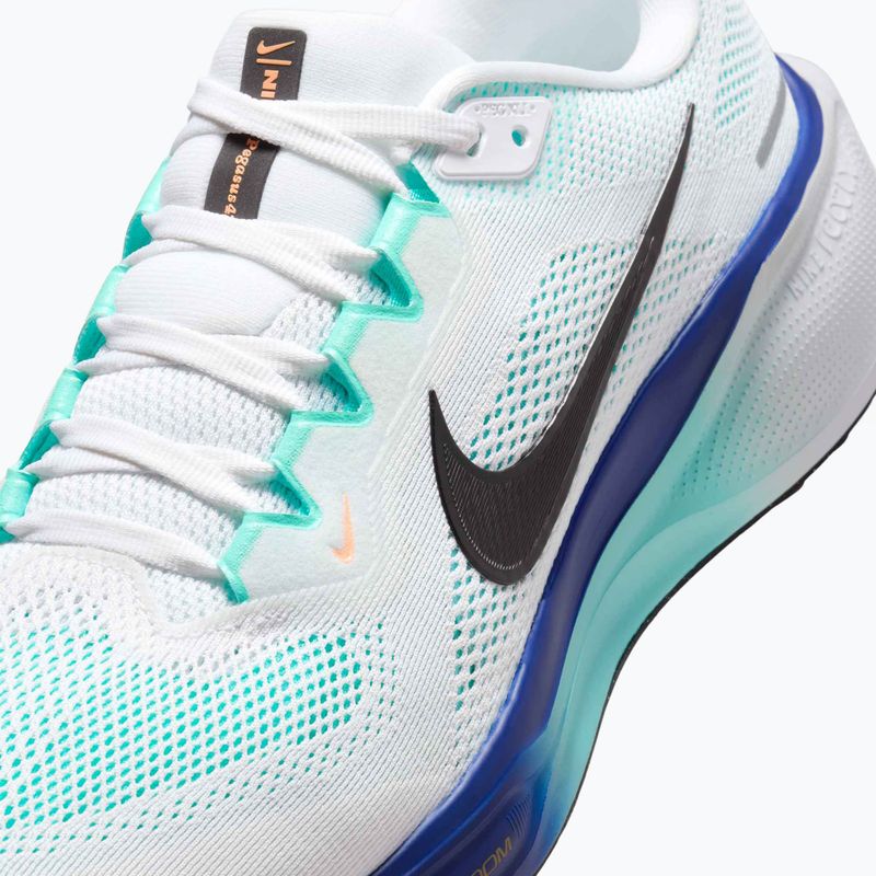 Vyriški bėgimo batai Nike Pegasus 41 white/hyper turquoise/concord/black 8