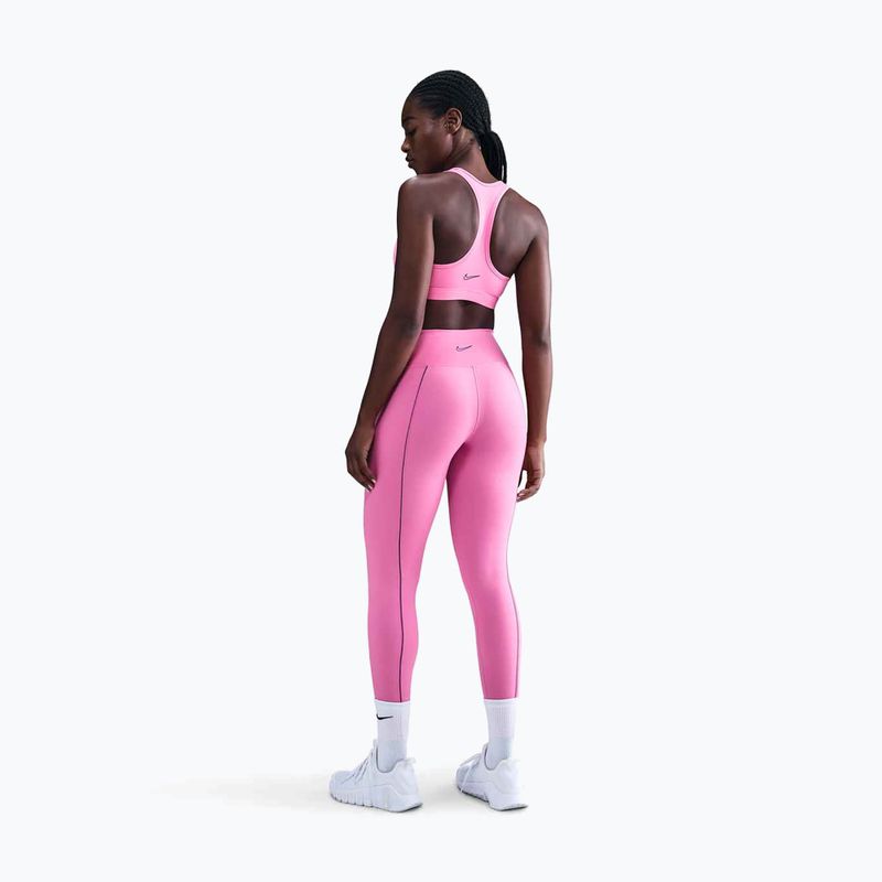 Moteriškos tamprės Nike One High-Waisted playful pink 3