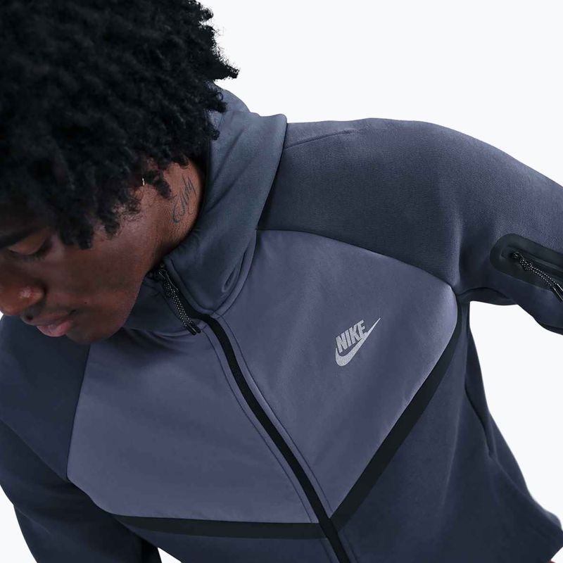 Vyriškas džemperis Nike Tech Windrunner Full-Zip  thunder blue/metallic silver 5