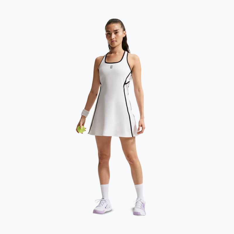 Suknelė Nike Court Advantage white/black