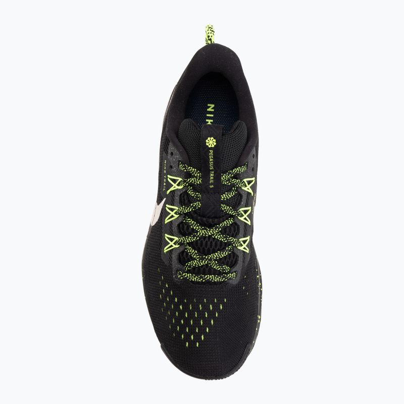 Vyriški bėgimo batai Nike Pegasus Trail 5 black/volt ice/phantom 5