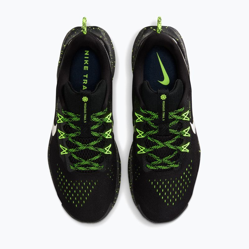 Vyriški bėgimo batai Nike Pegasus Trail 5 black/volt ice/phantom 5