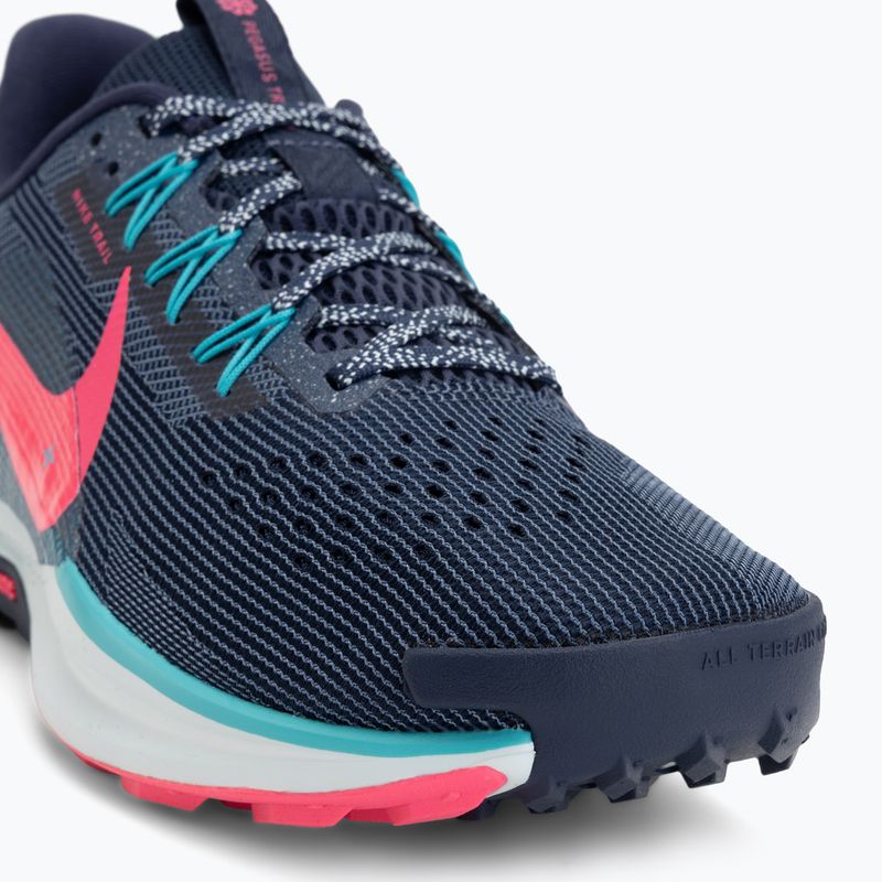 Vyriški bėgimo batai Nike Pegasus Trail 5 midnight navy/dusty cactus/hyper pink 7