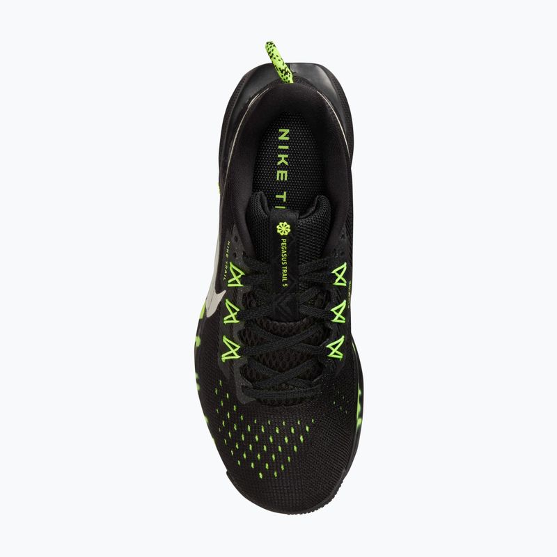 Moteriški bėgimo batai Nike Pegasus Trail 5 black/volt ice/phantom 14