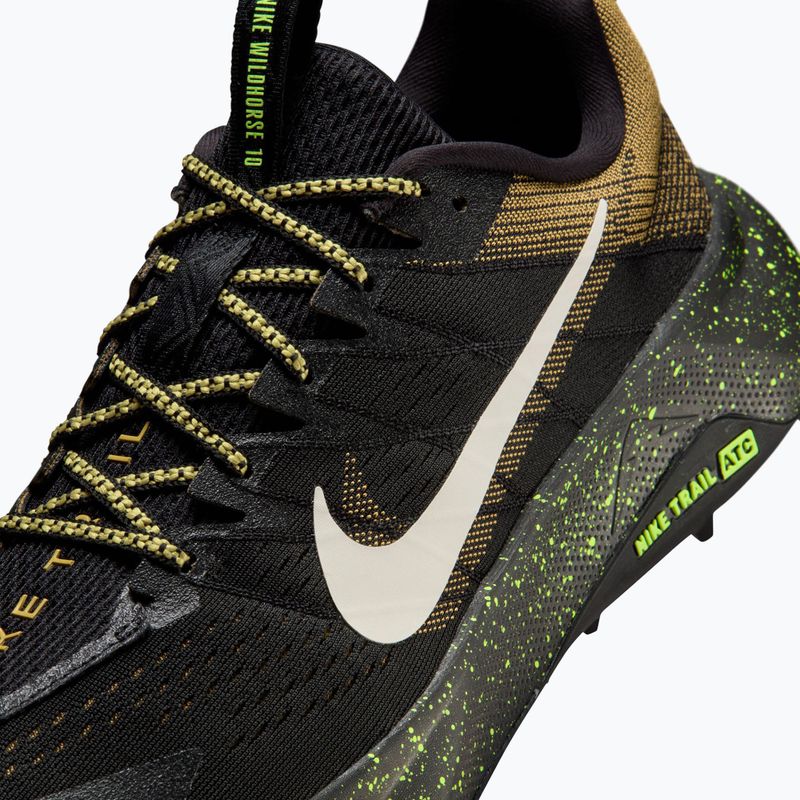 Vyriški bėgimo batai Nike Wildhorse 10 black/peat moss/volt ice/phantom 8
