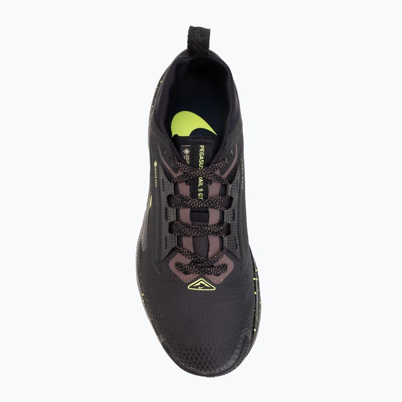 Moteriški bėgimo batai Nike Pegasus Trail 5 GTX black/phantom/tattoo/volt ice 5
