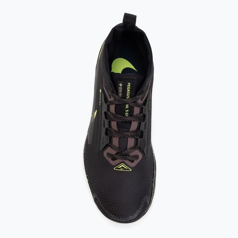 Vyriški bėgimo batai Nike Pegasus Trail 5 GORE-TEX black/phantom/tattoo/volt ice 5