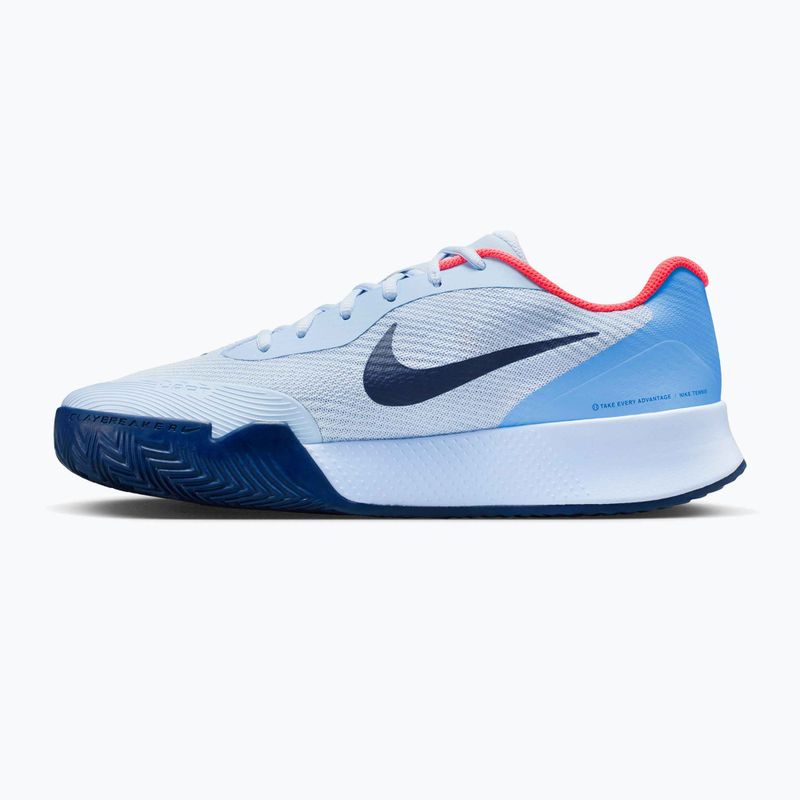 Vyriški batai Nike Vapor Lite 3 Clay hydrogen blue/hot lava/midnight navy 9