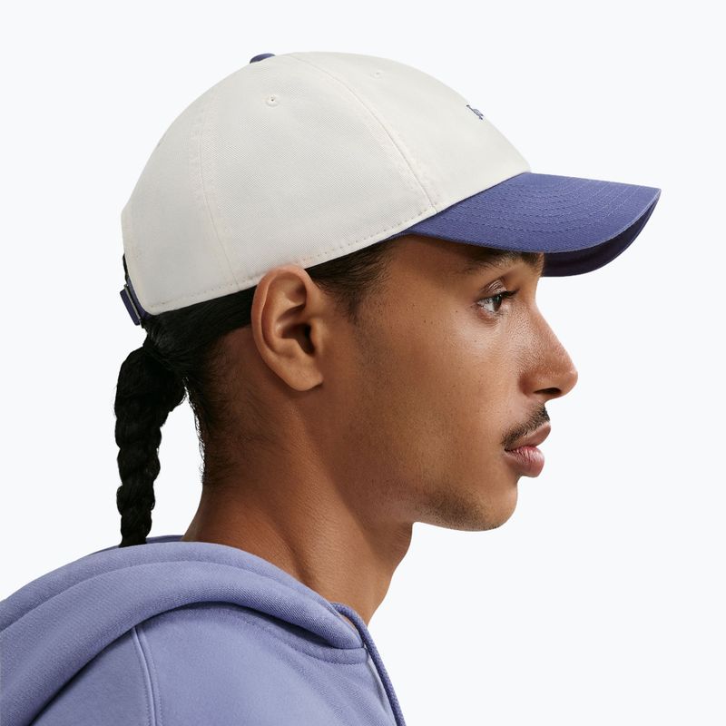 Kepurė su snapeliu Nike Club Unstructured JDI sail/diffused blue/diffused blue 6