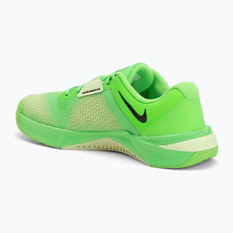 Vyriški svorio kilnojimo batai Nike Metcon 10 batai Green Strike/Light Liquid Lime/Black 3