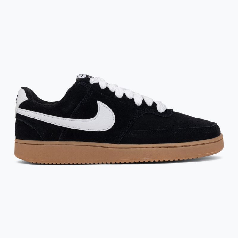 Vyriški batai Nike Court Vision Low FL black/gum med brown/white 2