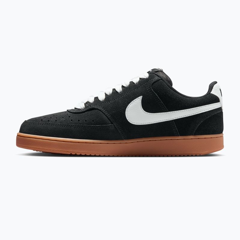 Vyriški batai Nike Court Vision Low FL black/gum med brown/white 2