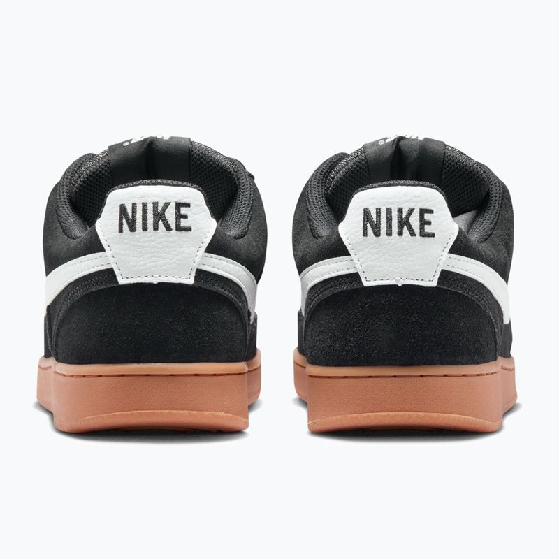 Vyriški batai Nike Court Vision Low FL black/gum med brown/white 4