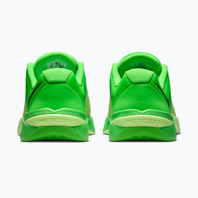 Vyriški svorio kilnojimo batai Nike Metcon 10 batai Green Strike/Light Liquid Lime/Black 4