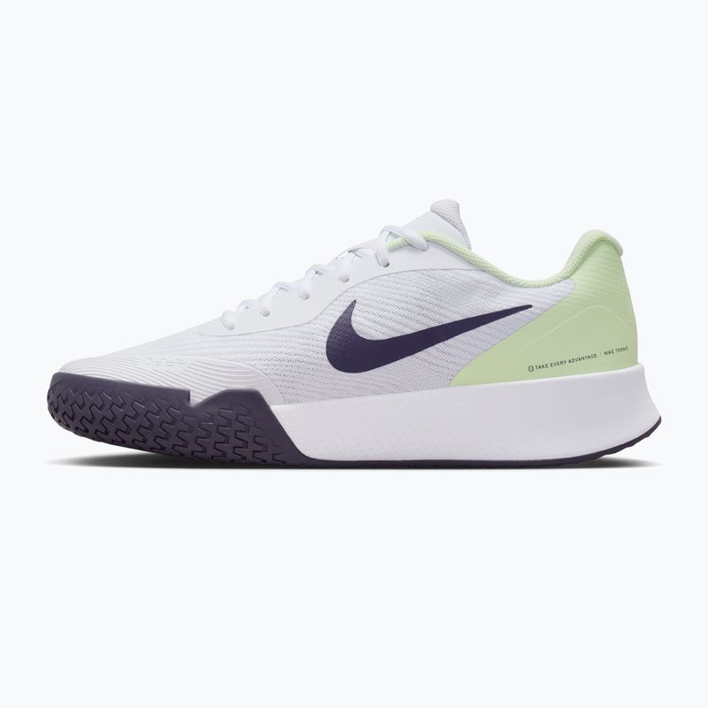 Vyriški teniso bateliai Nike Vapor Lite 3 white/volt tint/dark raisin 2