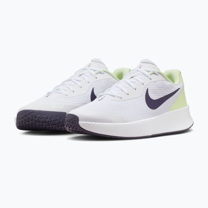 Vyriški teniso bateliai Nike Vapor Lite 3 white/volt tint/dark raisin 3