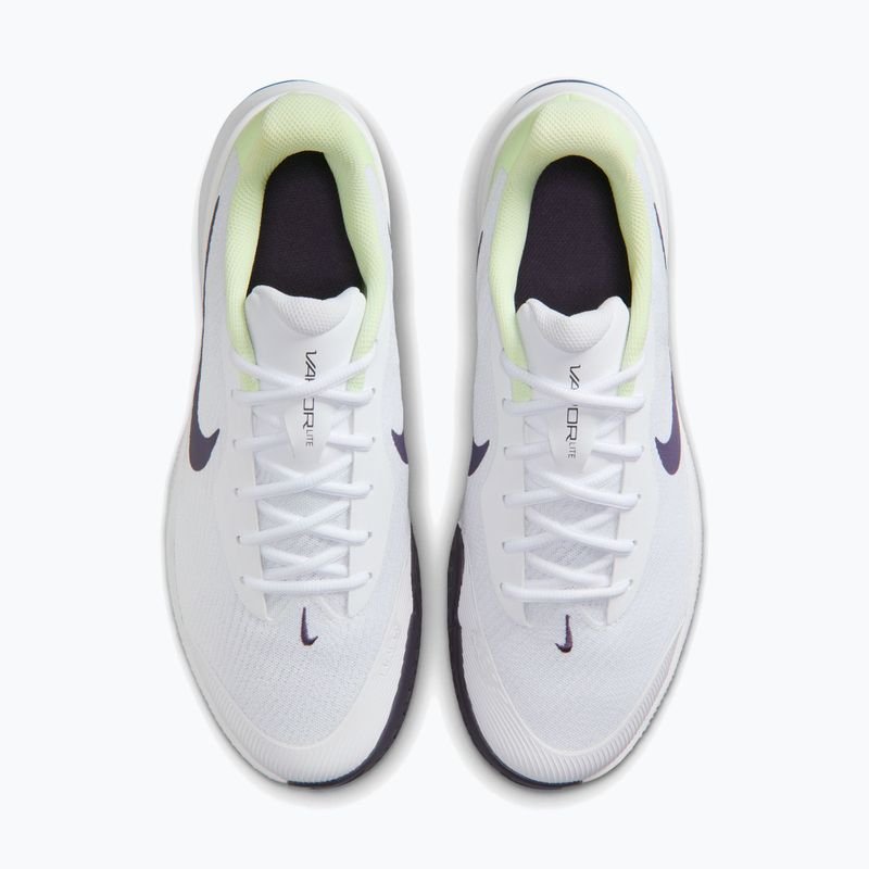 Vyriški teniso bateliai Nike Vapor Lite 3 white/volt tint/dark raisin 5