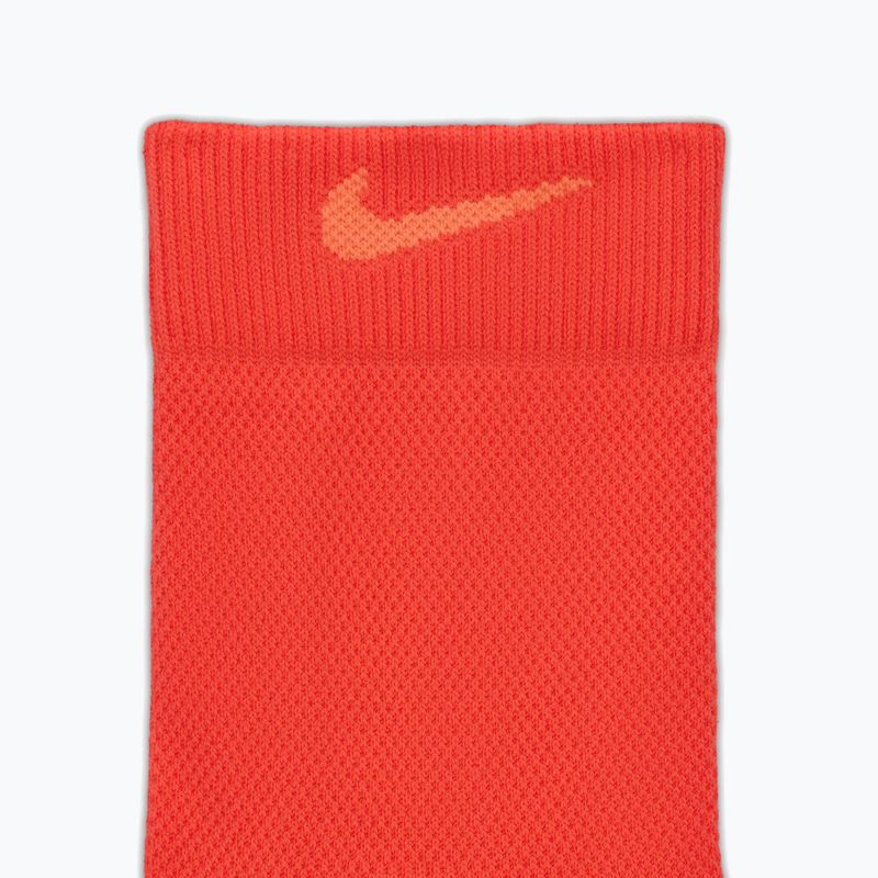 Kojinės Nike Running Midweight Crew light crimson/turf orange/turf orange 4