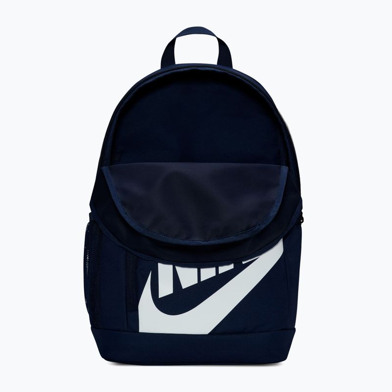 Vaikiška miesto kuprinė Nike Elemental Shoebox 20 l midnight navy/orange/white 4