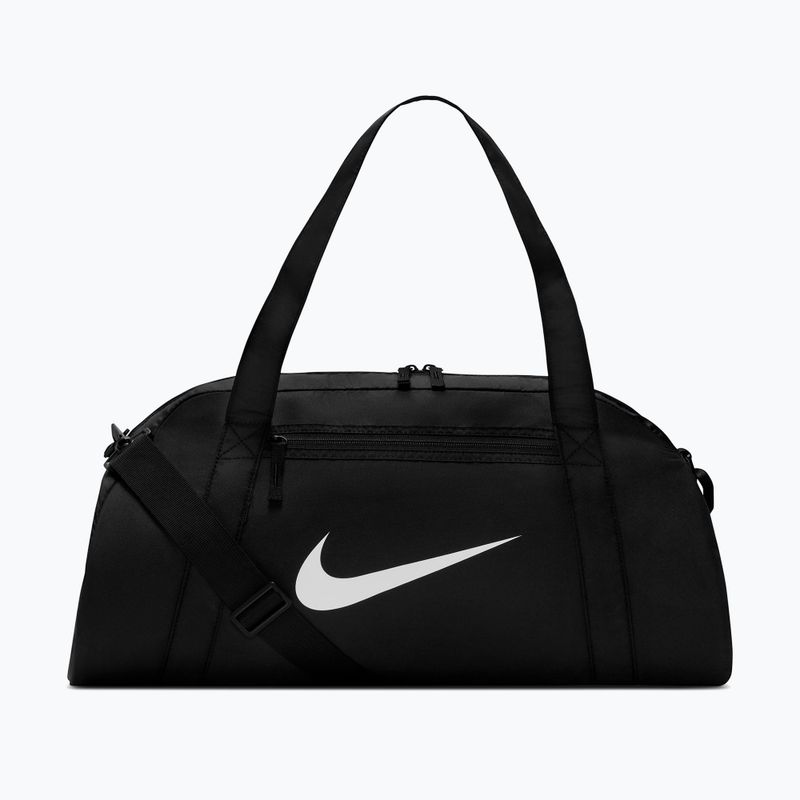 Moterišas treniruočių krepšys Nike Gym Club 24 l black/black/white