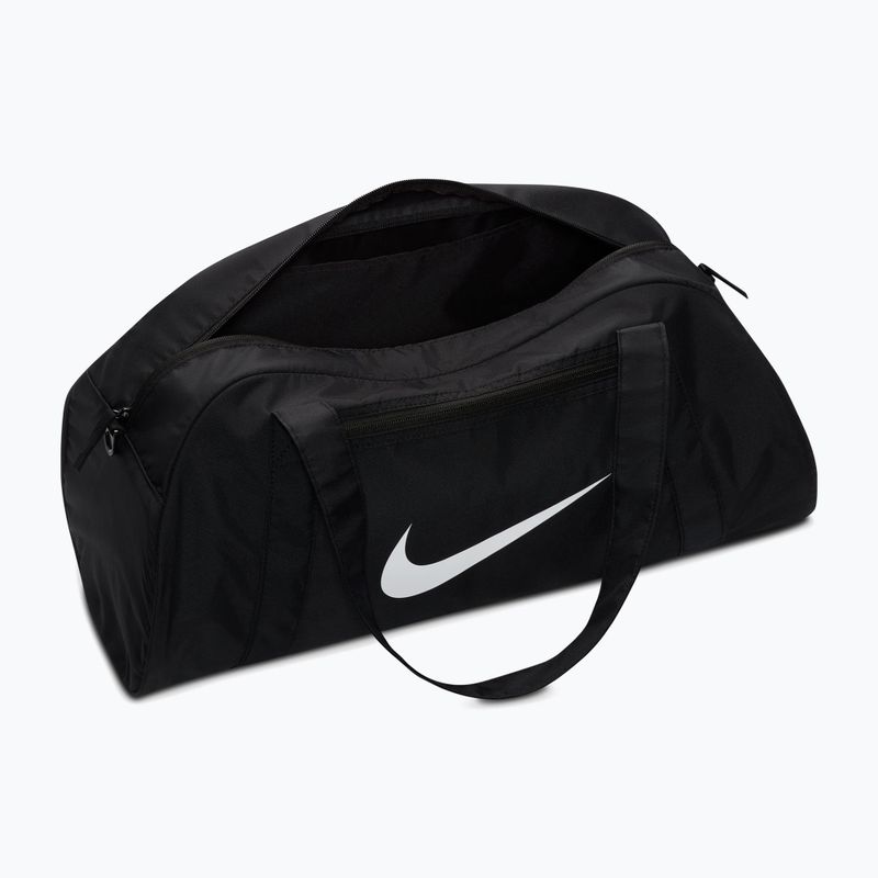Moterišas treniruočių krepšys Nike Gym Club 24 l black/black/white 4