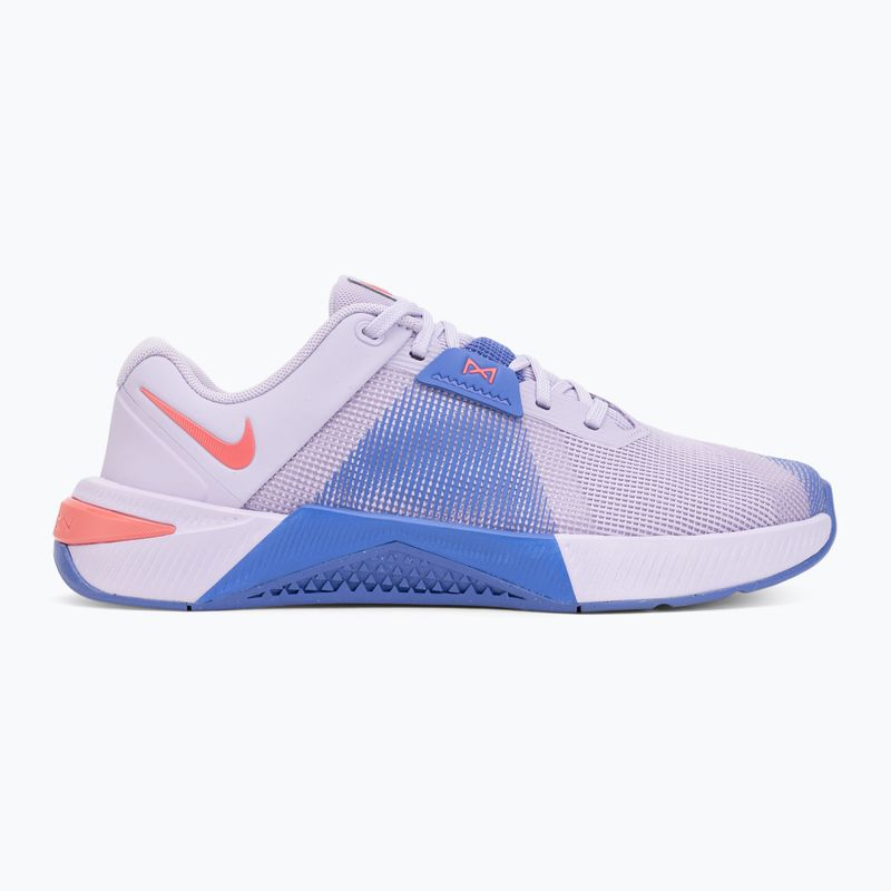 Moteriški svorio kilnojimo batai Nike Metcon 10 violet mist/sapphire/sea coral 2
