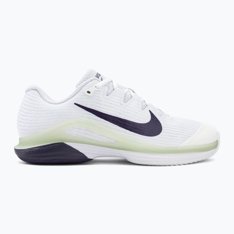 Vyriški teniso bateliai Nike Vapor 12 White/Volt Tint/Dark Raisin 2
