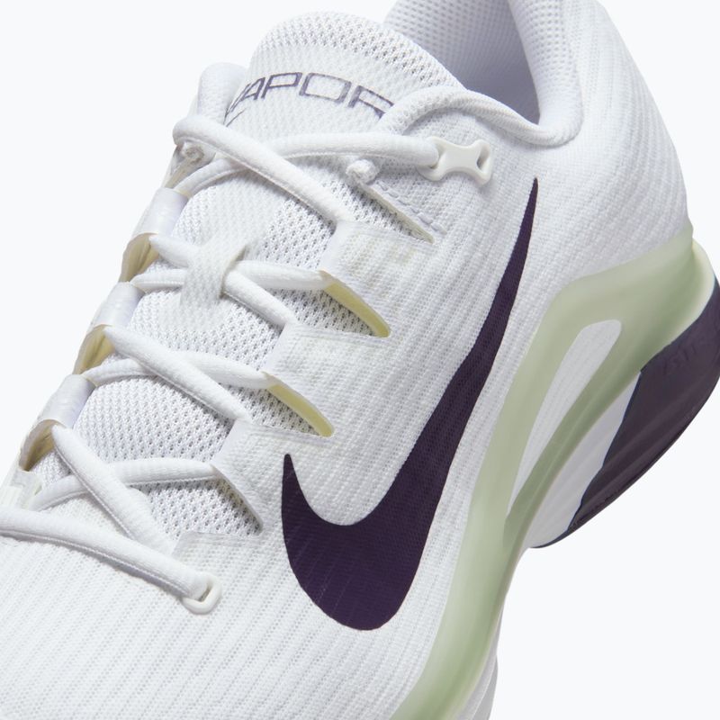 Vyriški teniso bateliai Nike Vapor 12 White/Volt Tint/Dark Raisin 15