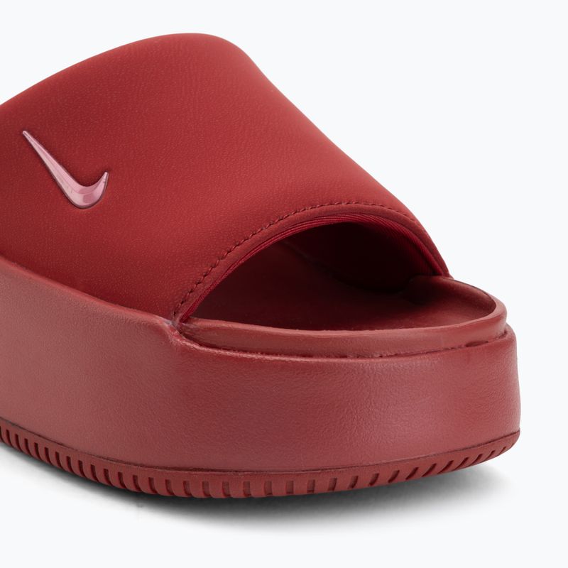 Moteriškos šlepetės Nike Calm Elevation team crimson/peony 7