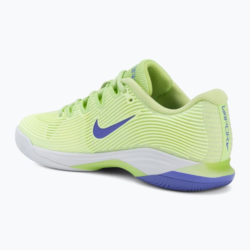 Moteriški teniso bateliai Nike Vapor 12 Light liquid lime/white/volt tint/sapphire 3