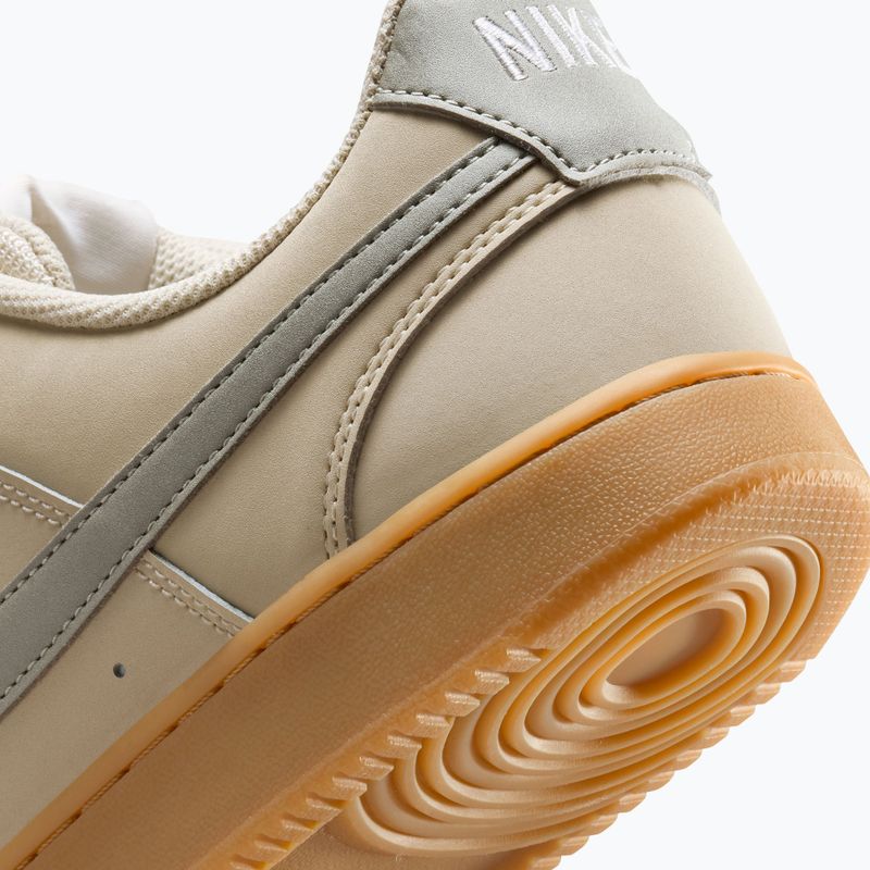 Vyriški batai Nike Court Vision Low Premium light khaki/gum light brown/sail/spruce fog 9