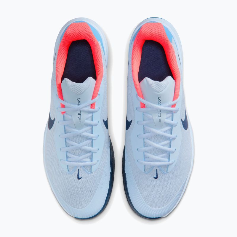 Vyriški teniso bateliai Nike Vapor Lite 3 hydrogen blue/hot lava/midnight navy 5