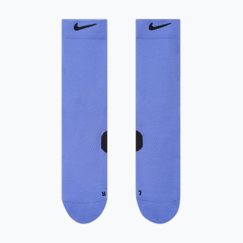 Kojinės Nike Running Midweight Crew sapphire/black/black 2