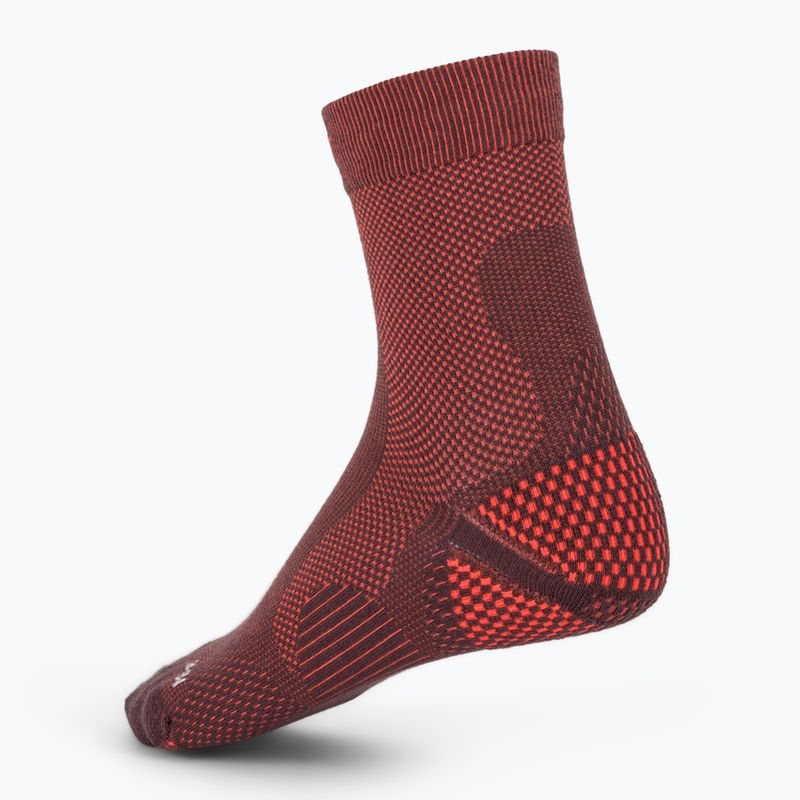 Kojinės Nike Running Lightweight Micro Crew tattoo/hot lava/pure platinum/hot lava 2