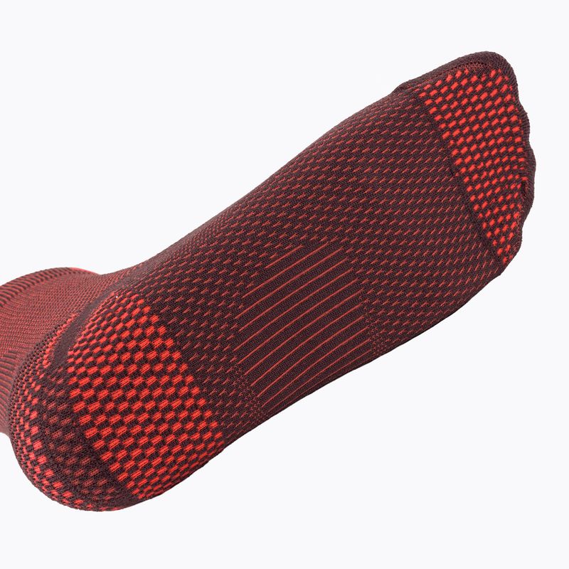 Kojinės Nike Running Lightweight Micro Crew tattoo/hot lava/pure platinum/hot lava 5