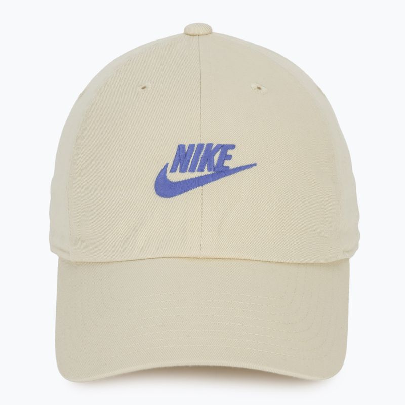 Kepurė su snapeliu Nike Club Unstructured Futura Wash light khaki/sapphire 2