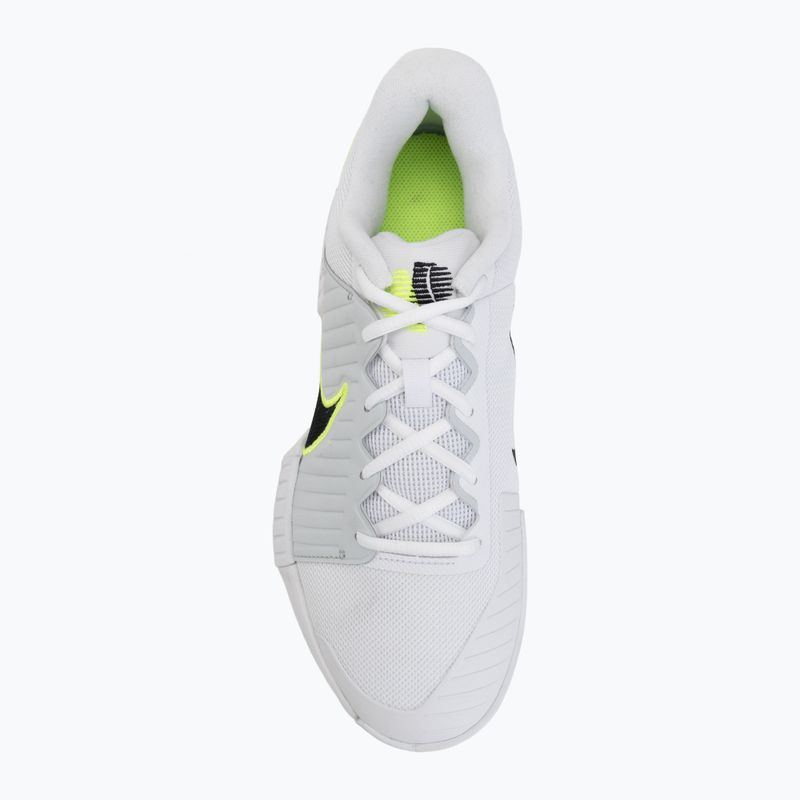 Vyriški teniso bateliai Nike GP Challenge Pro white/pure platinum/volt/black 5